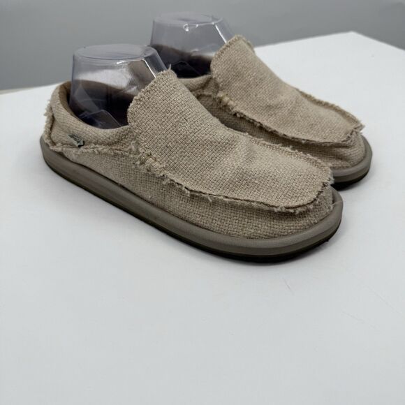 Mens Sanuk Chiba US 7 Tan Slip On Shoes - Picture 1 of 12